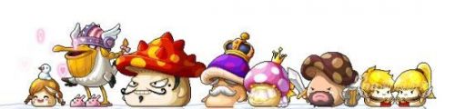 超萌的菇菇王国主角们将与玩家一起展开刺激的冒险